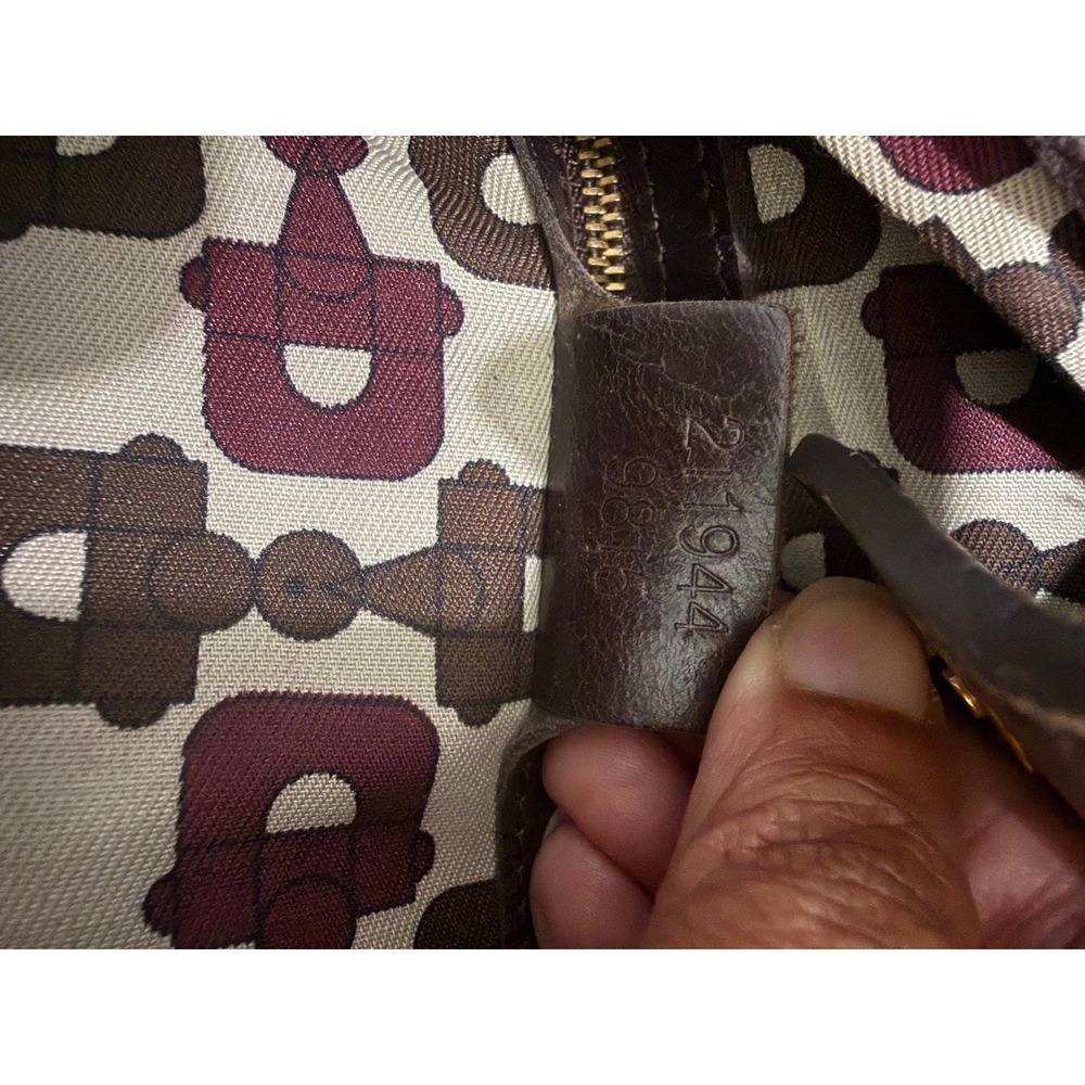 Gucci Sukey Large Tote Brown Guccissima Leather Shoulder Bag 211944 Italy - Picture 8 of 9